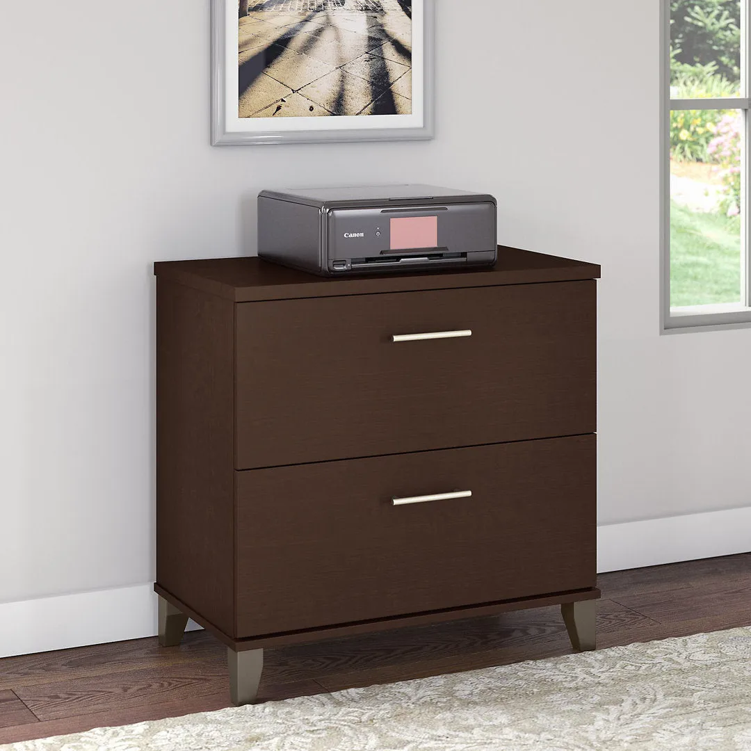 Magomed 2-Drawer Lateral Filing Cabinet Gracie Oaks Color: Mocha Cherry