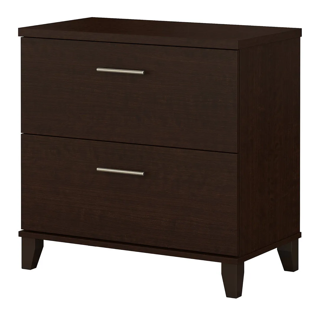 Magomed 2-Drawer Lateral Filing Cabinet Gracie Oaks Color: Mocha Cherry