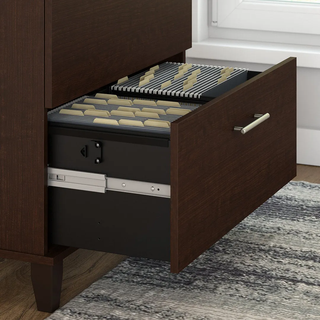 Magomed 2-Drawer Lateral Filing Cabinet Gracie Oaks Color: Mocha Cherry