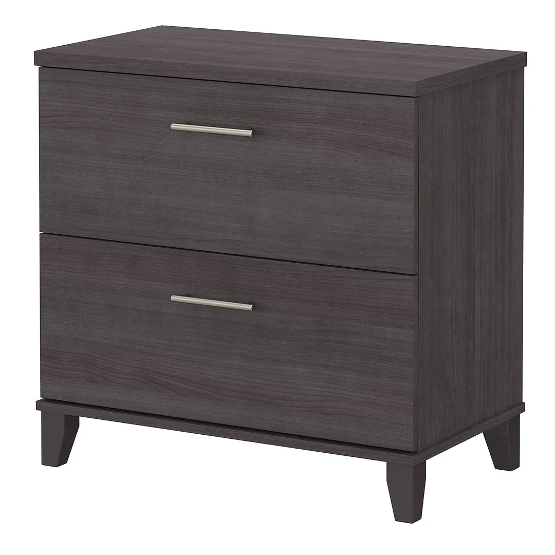 Magomed 2-Drawer Lateral Filing Cabinet Gracie Oaks Color: Storm Gray