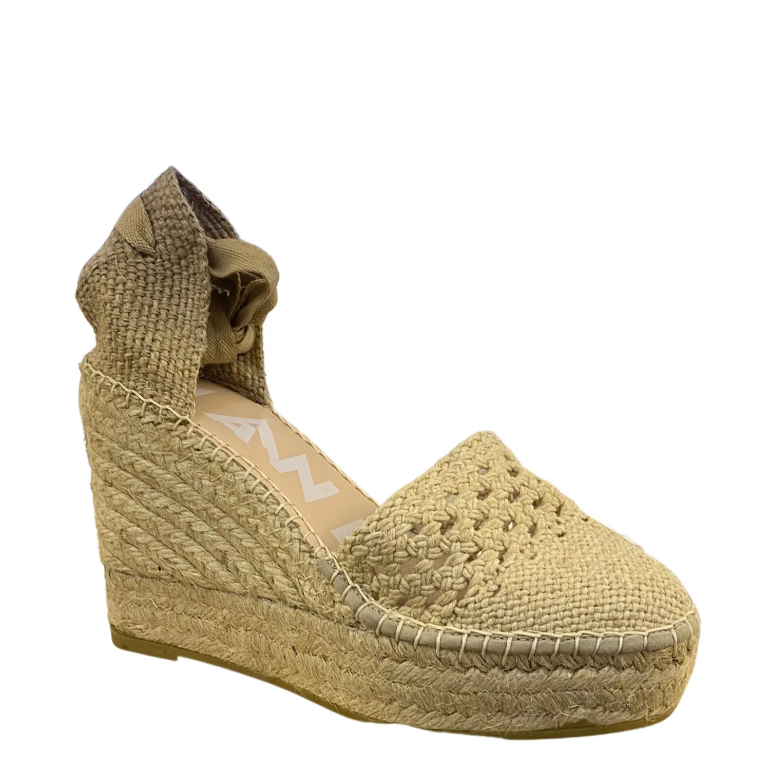 MANEBI WEDGES CROCHET ESPADRILLES