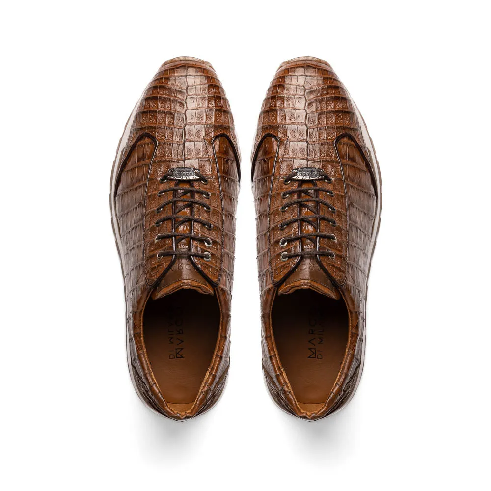 Marco Di Milano Alonzo Bay Apache All Over Caiman Crocodile Sneakers