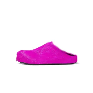 Marni Womens Long Hair Fussbett Sabot Mule