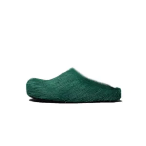 Marni Womens Long Hair Fussbett Sabot Mule