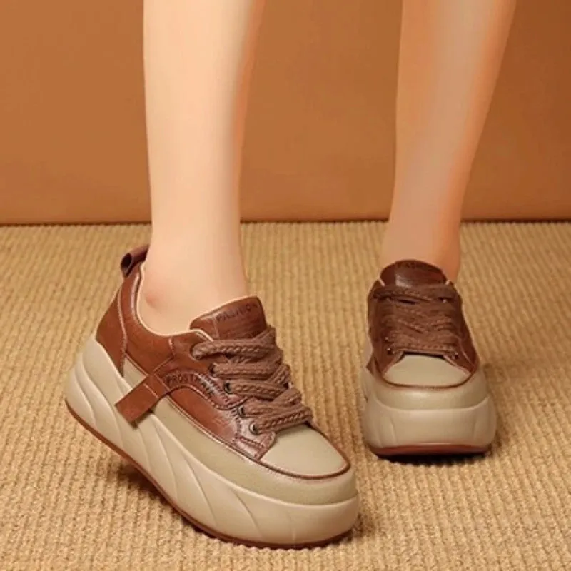 Martins wedge sole sneakers 