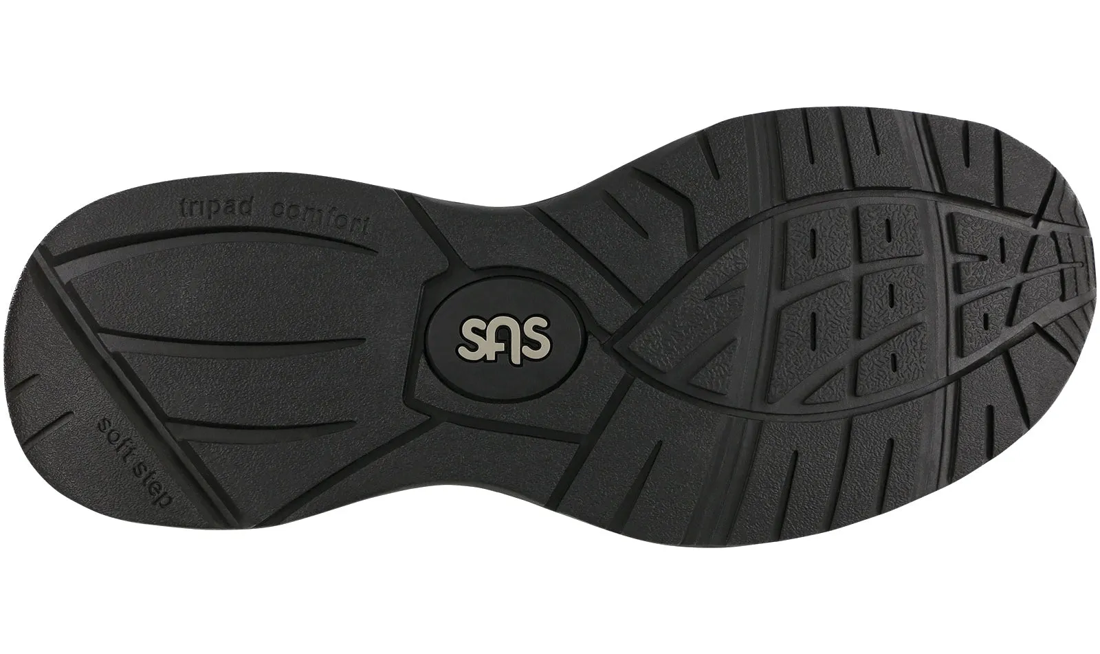 Men's Journey Mesh Lace Up Sneaker in Black