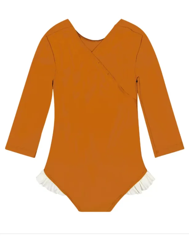 Misha L/Slv Sunsuit - Sand