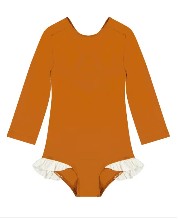 Misha L/Slv Sunsuit - Sand