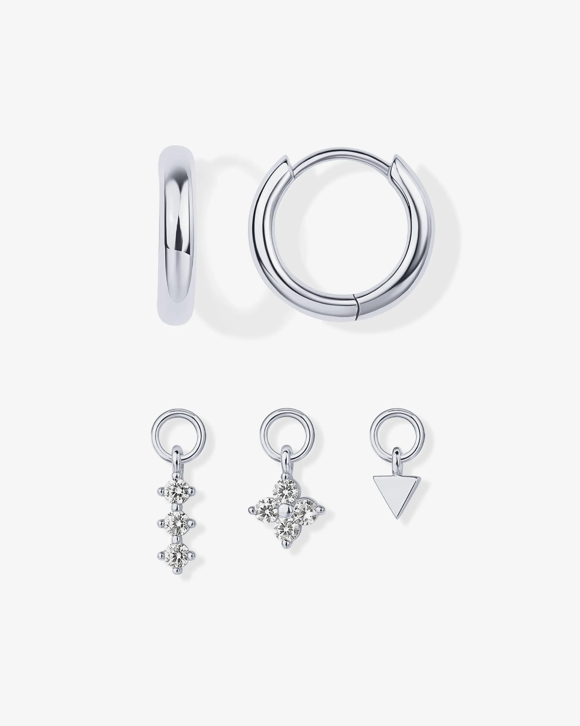 Mix and Match Huggie and Charms Set