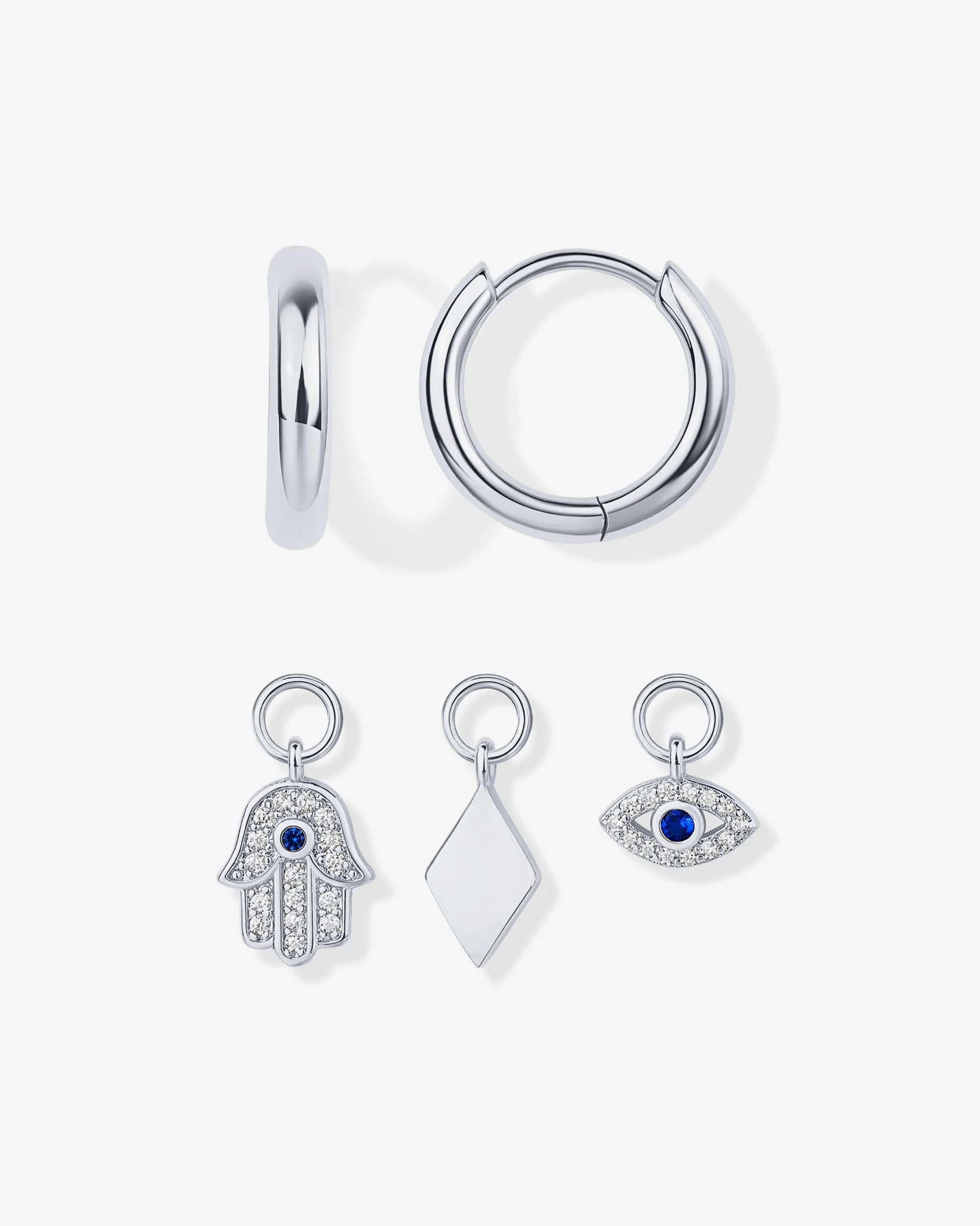 Mix and Match Huggie and Charms Set
