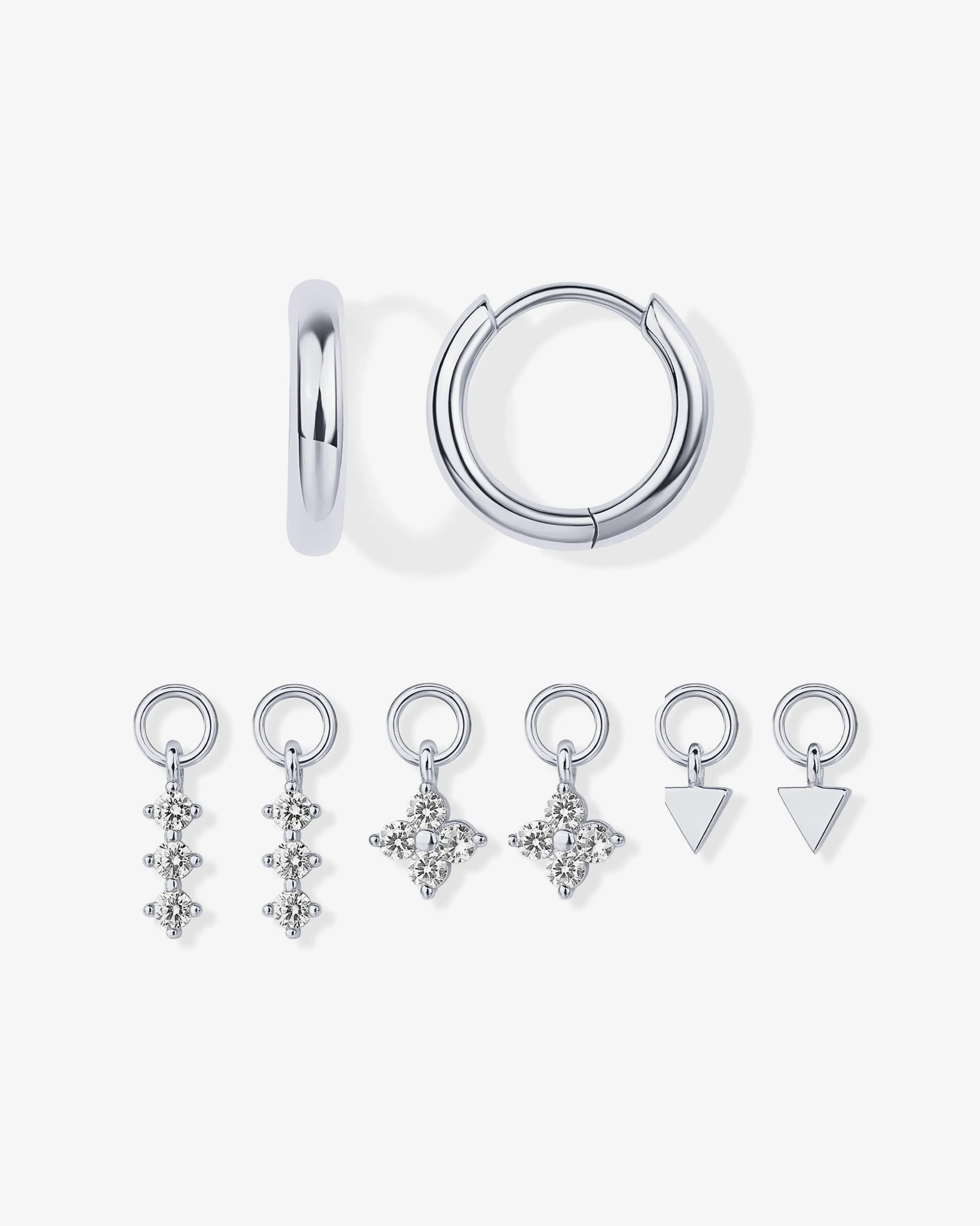 Mix and Match Huggie and Charms Set