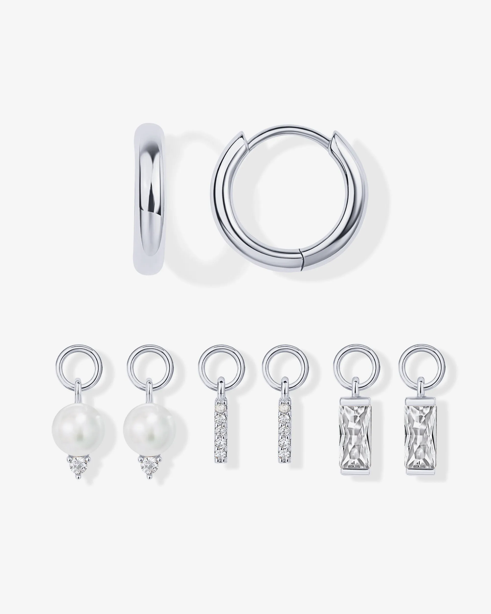 Mix and Match Huggie and Charms Set