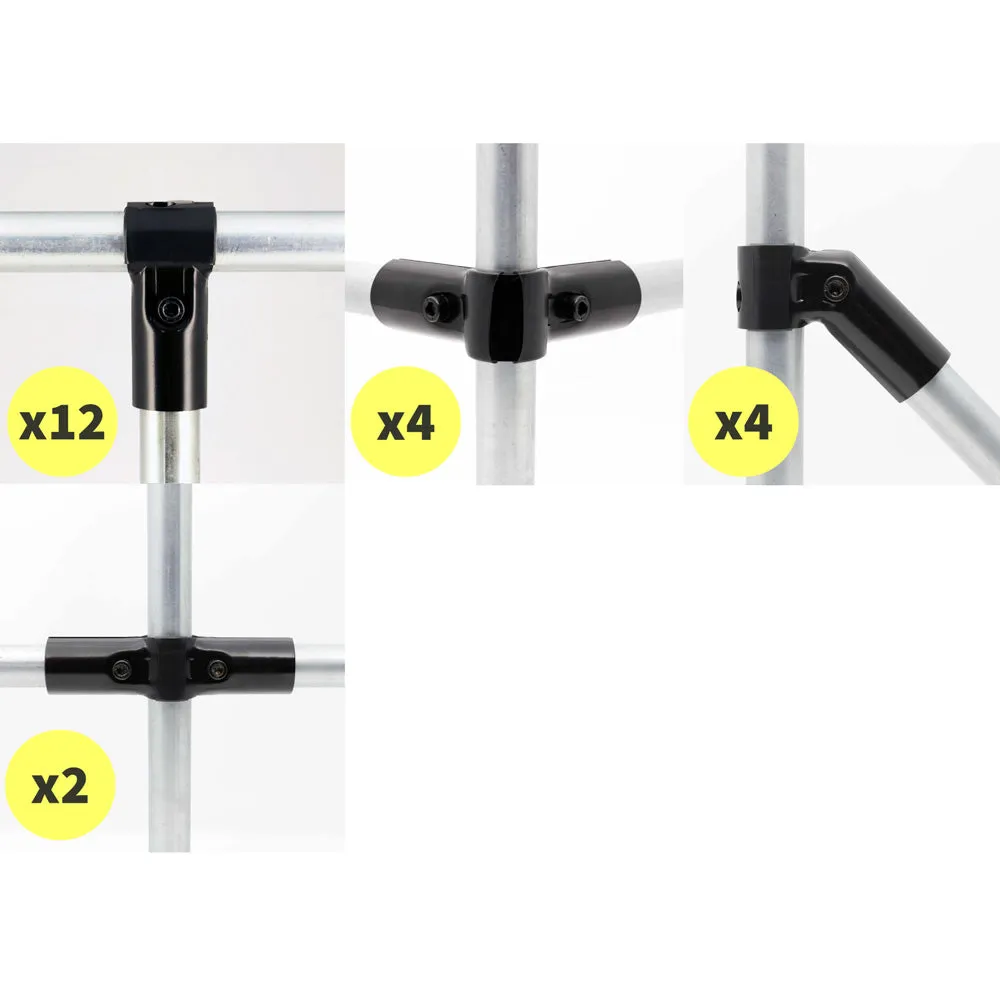 Mixed Structural Pipe Connector Bundle
