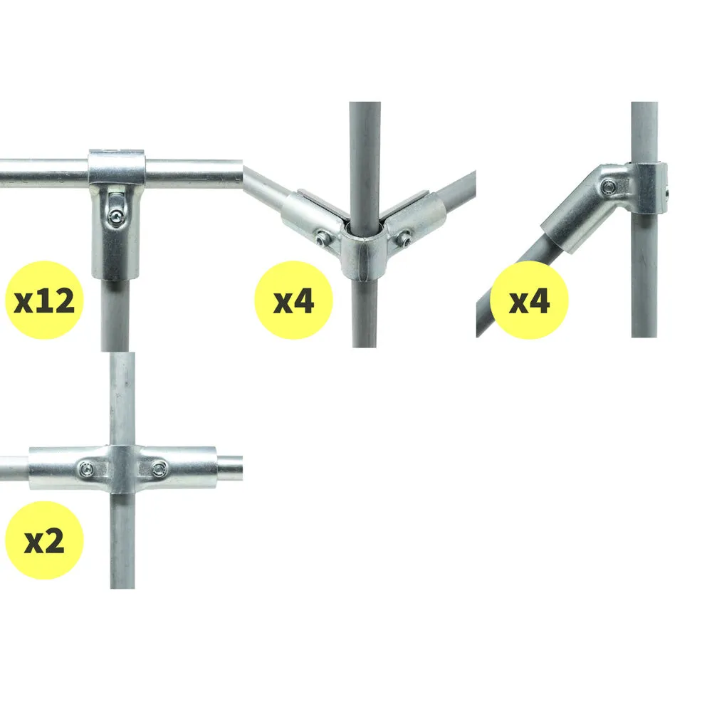 Mixed Structural Pipe Connector Bundle