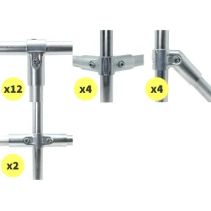 Mixed Structural Pipe Connector Bundle