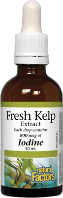 Natural Factors Fresh Kelp Extract 800 mcg (50 mL)