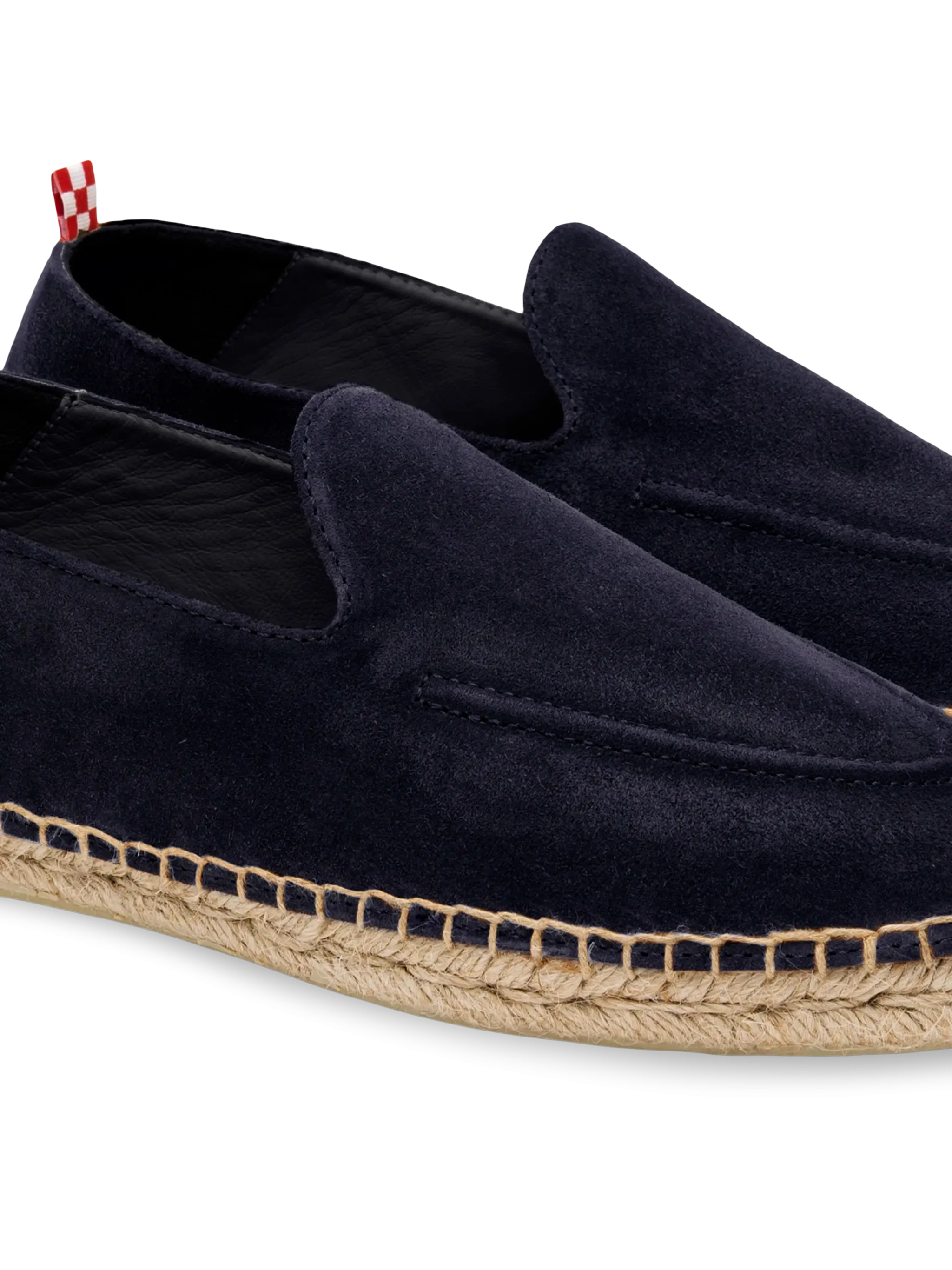 Navy blue suede Armand espadrilles