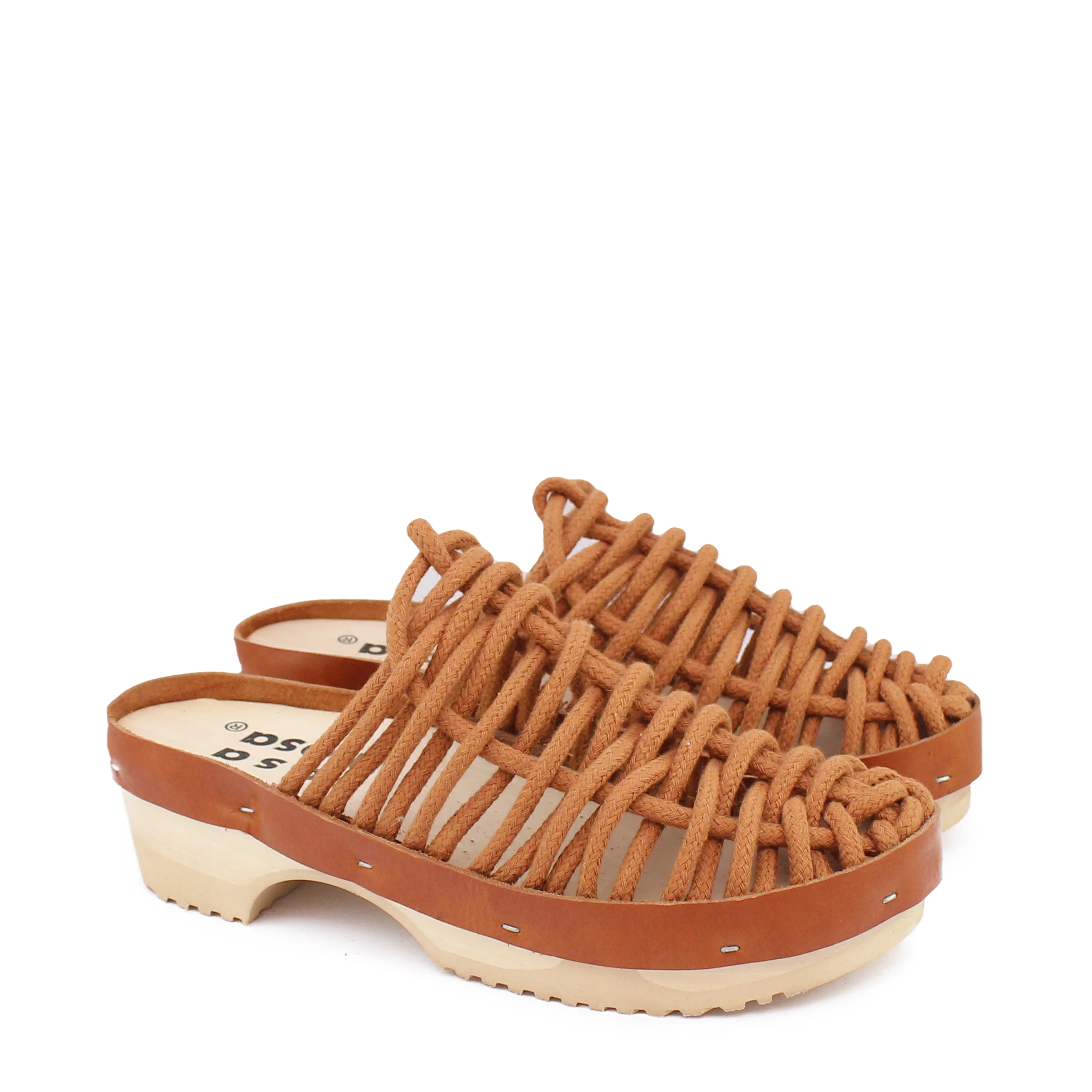 NET PANTO COTTON CLOG   Cinnamon