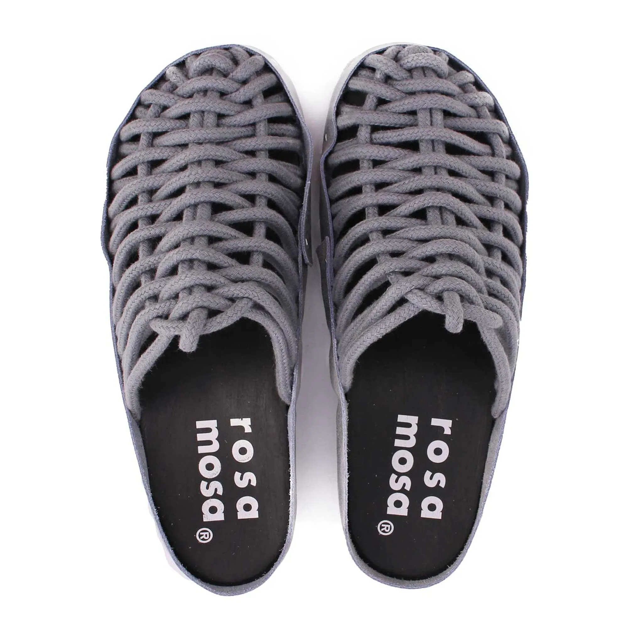 NET PANTO COTTON CLOG   Dark Grey