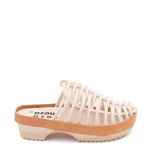 NET PANTO COTTON CLOG   Natural