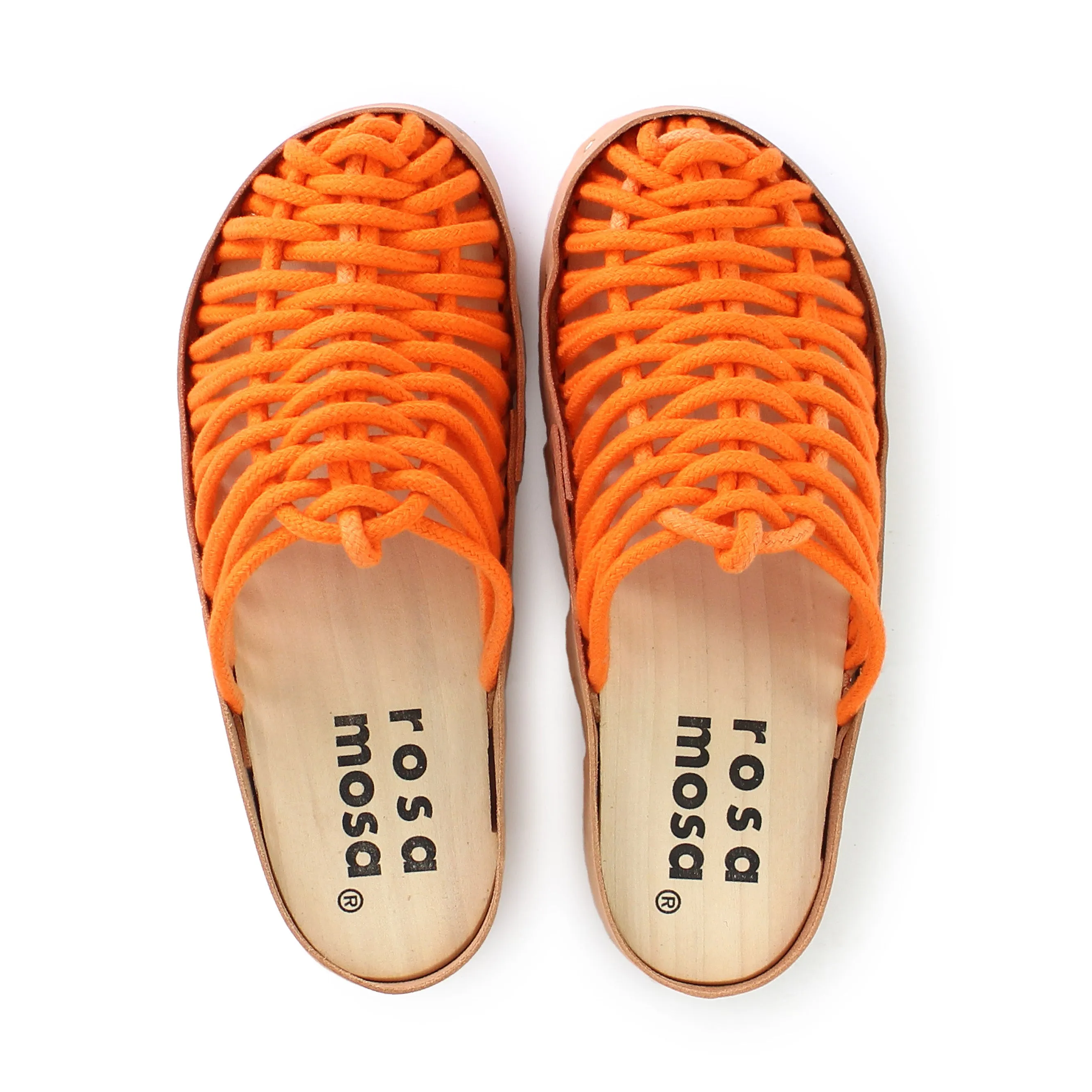 NET PANTO COTTON CLOG   Tangerine