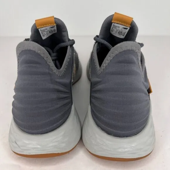 New Balance Mens MROAVBG Gray Fresh Foam Roav Low Top Size 6 D Running Shoes