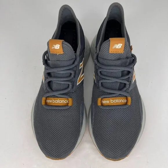 New Balance Mens MROAVBG Gray Fresh Foam Roav Low Top Size 6 D Running Shoes