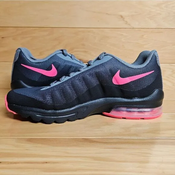 Nike Air Max Invigor GS Black Racer Pink Cool Grey Youth Shoe Sneaker 749575-006
