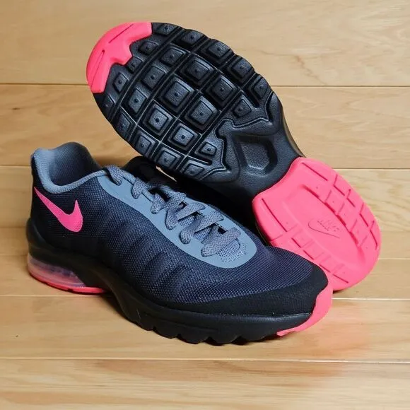 Nike Air Max Invigor GS Black Racer Pink Cool Grey Youth Shoe Sneaker 749575-006