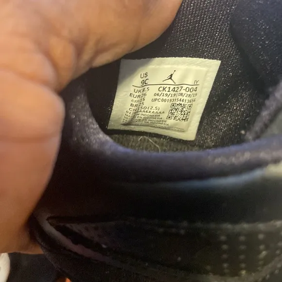Nike Jordan B’ Loyal (TD)Triple Black Toddler Sneakers
