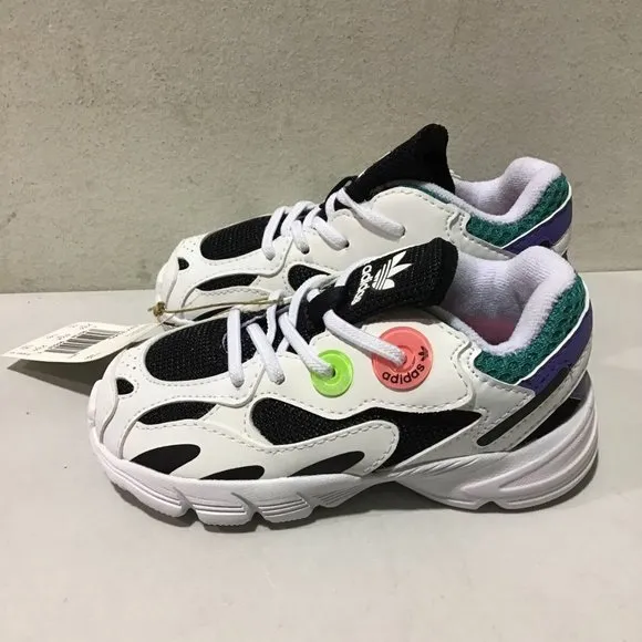 NWT ADIDAS ASTIR EL GIRL'S LEATHER SNEAKERS SIZE TODDLER 7K