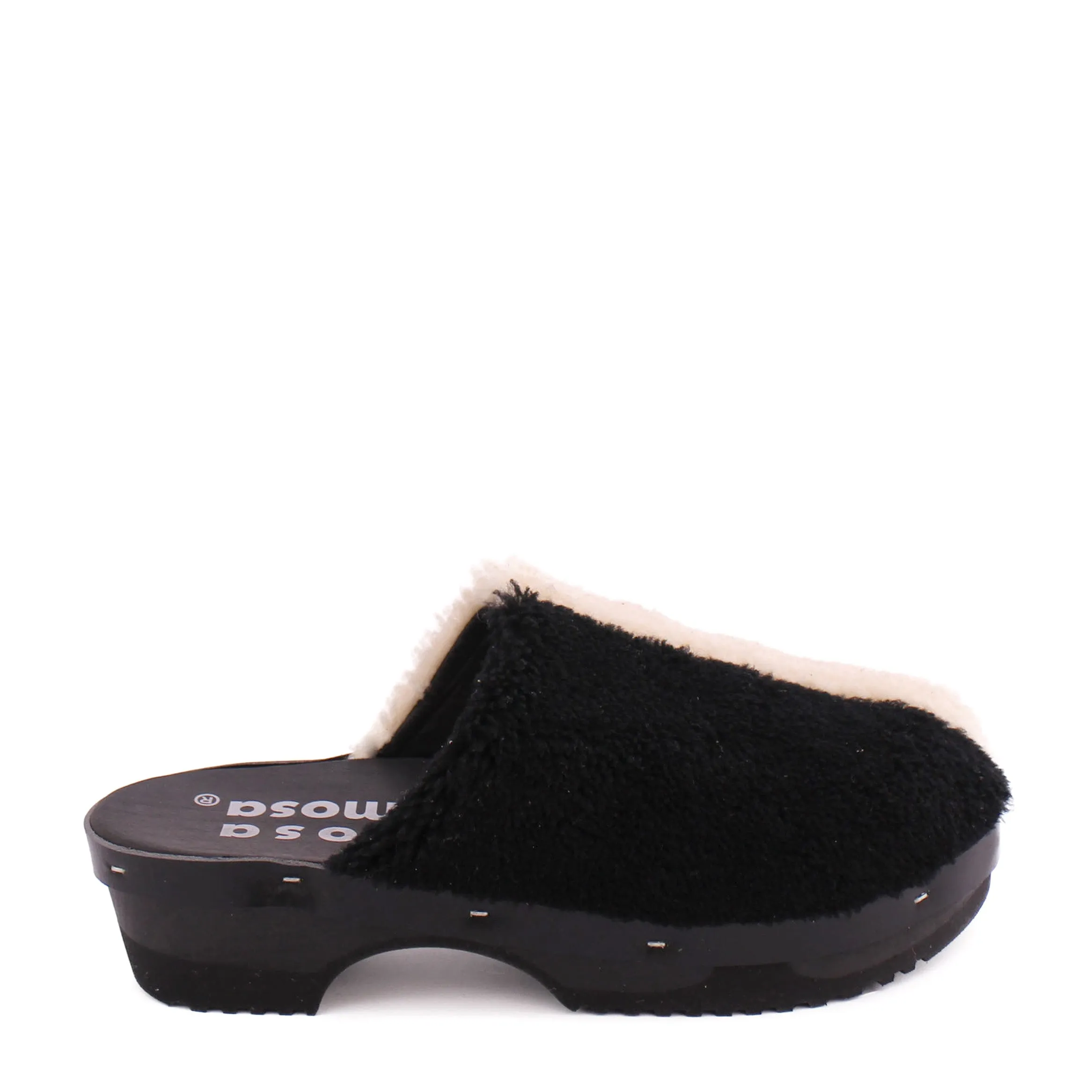 PANTO CURLY DUO shearling black & natural