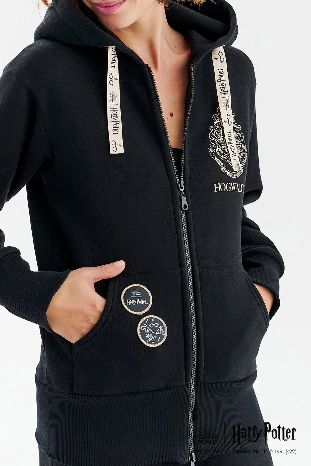 Patronus zipped sweatshirt