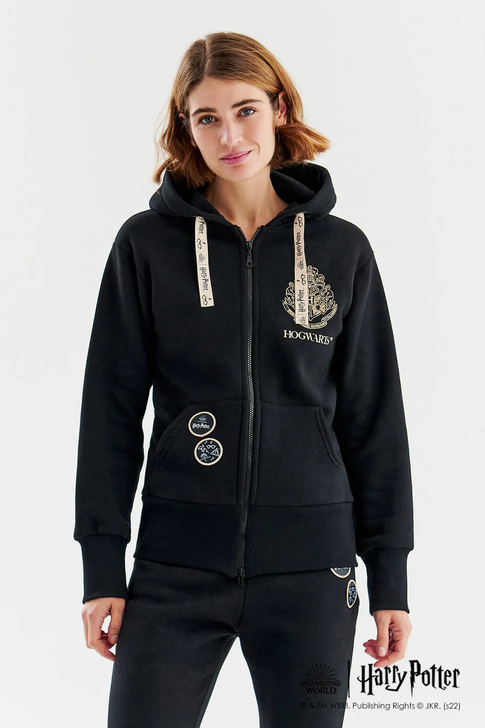 Patronus zipped sweatshirt