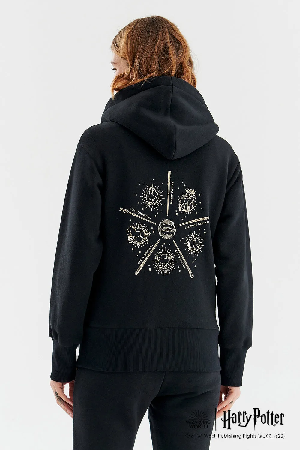 Patronus zipped sweatshirt
