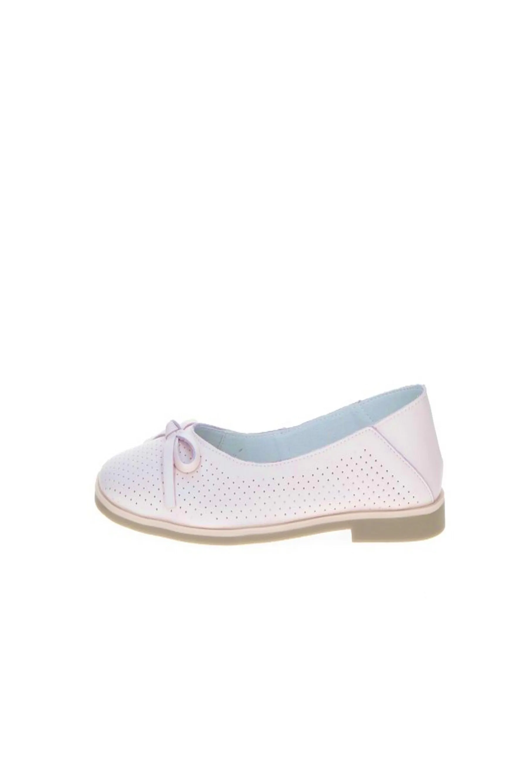 Perforated Bow Flats - Pink