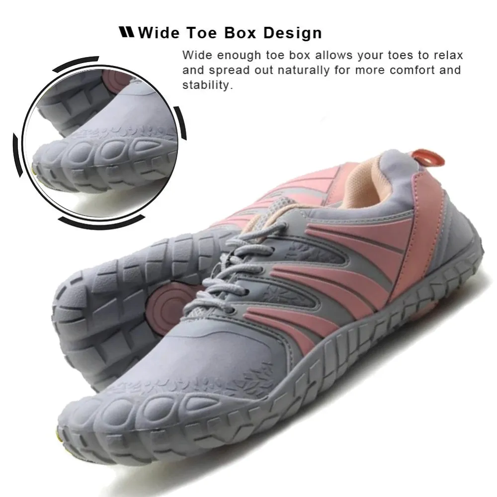Pink Barefoot Shoes Jogging Sneakers Pro-Thin™