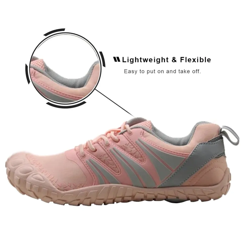 Pink Barefoot Shoes Jogging Sneakers Pro-Thin™