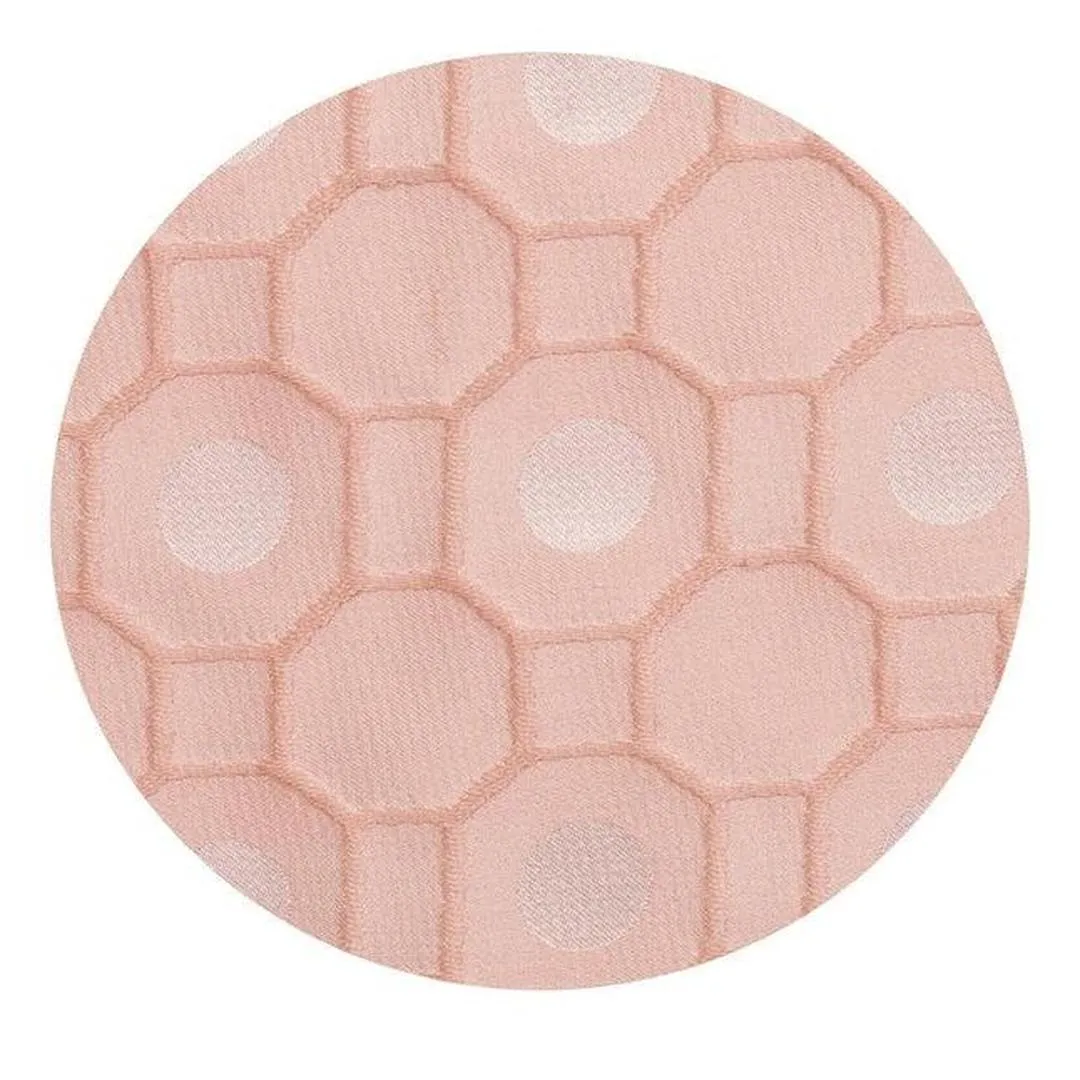 Popular Home 84-in Blush Grommet Single Curtain Panel