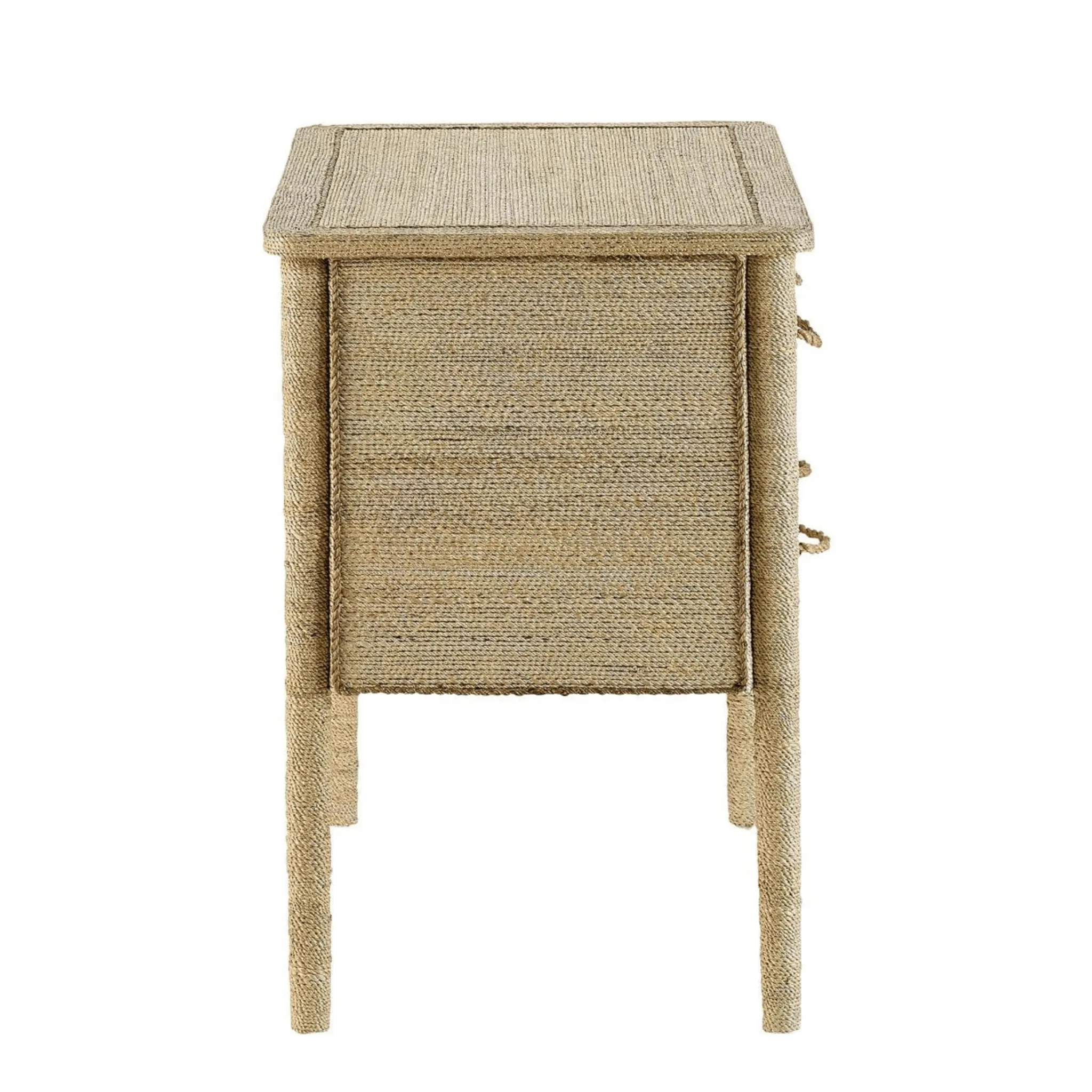 Portofino Abaca Rope Two-Drawer Chest