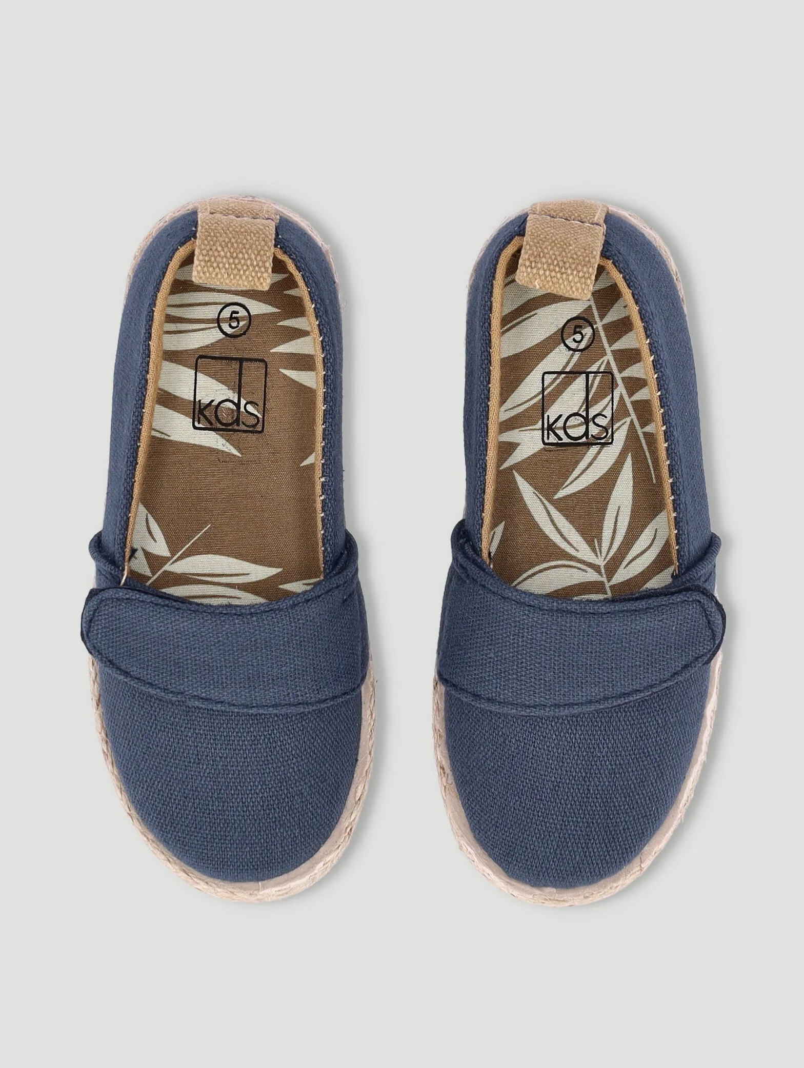 Pre-Boys Espadrille Slip On Shoe - Denim
