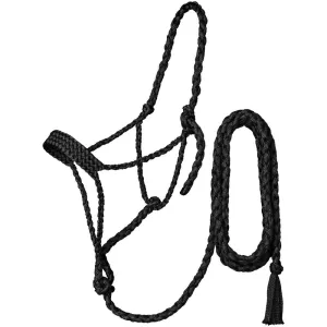 Premium Mule Tape Halter With Lead