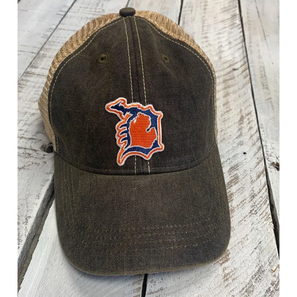 "Michigan D" Trucker Hat