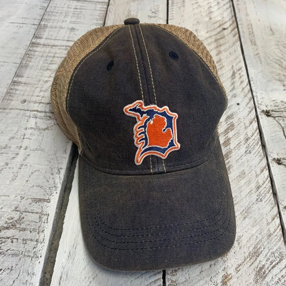 "Michigan D" Trucker Hat