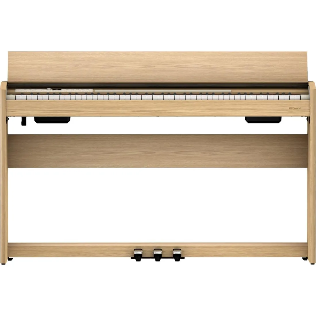 Roland F701 Digital Piano, Light Oak