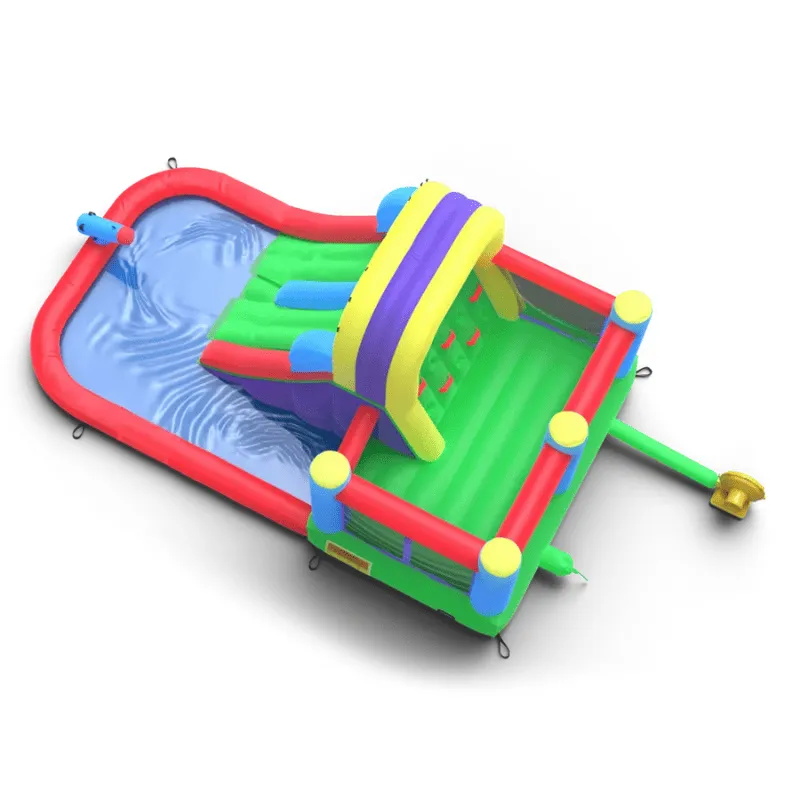 Royal Wave Bounce House 1 with Inflatable Water Slides