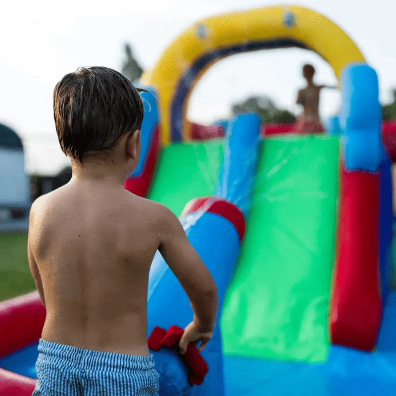 Royal Wave Bounce House 1 with Inflatable Water Slides