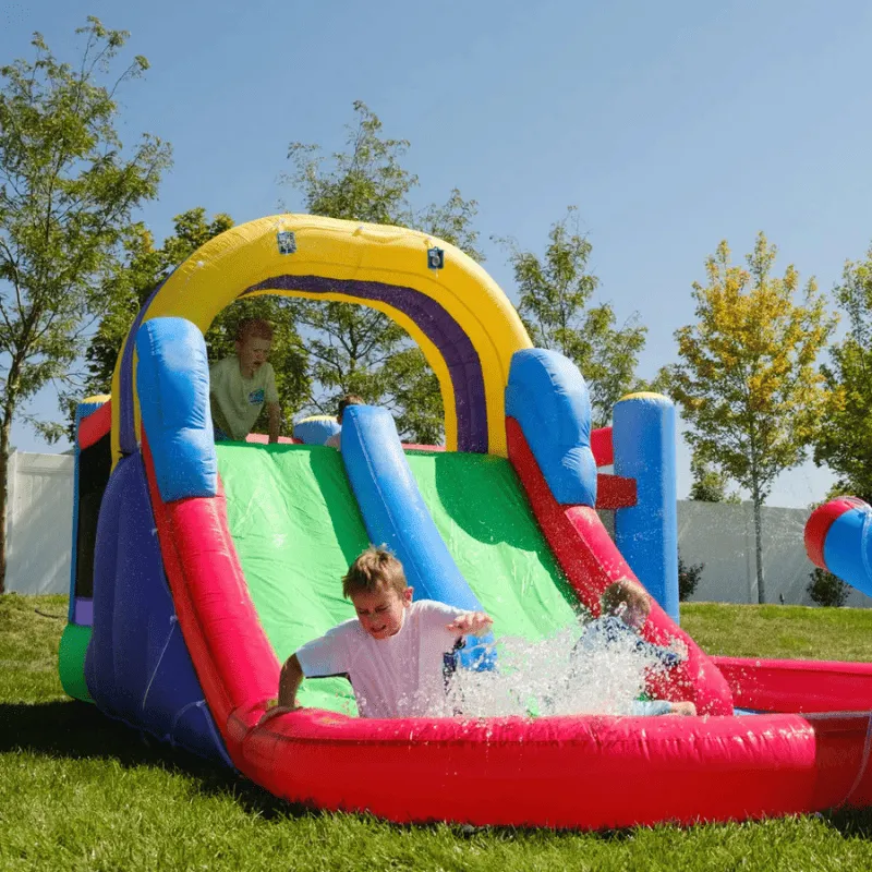 Royal Wave Bounce House 1 with Inflatable Water Slides