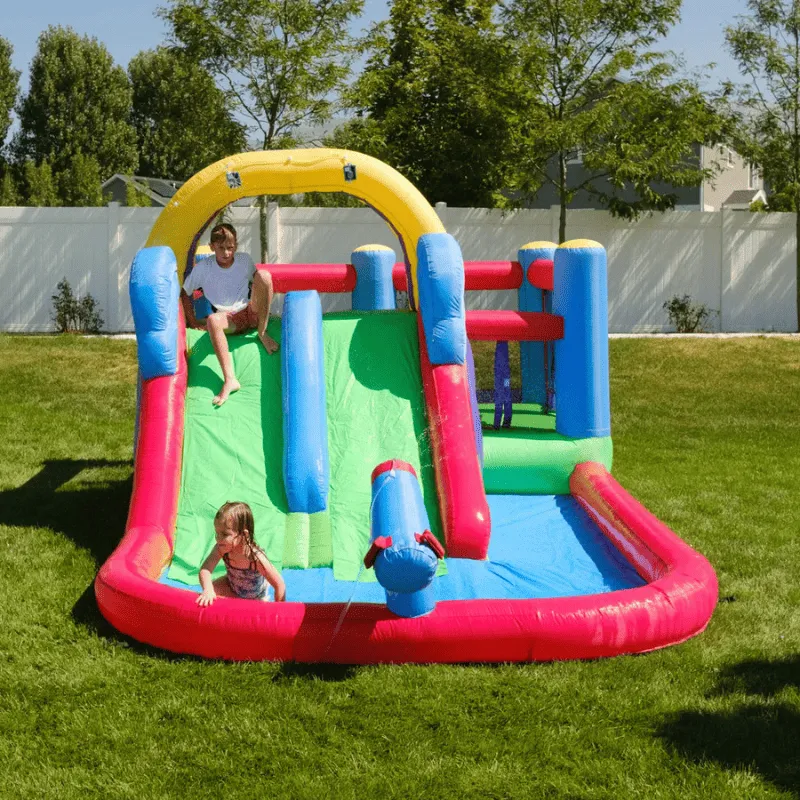 Royal Wave Bounce House 1 with Inflatable Water Slides