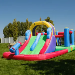 Royal Wave Bounce House 1 with Inflatable Water Slides